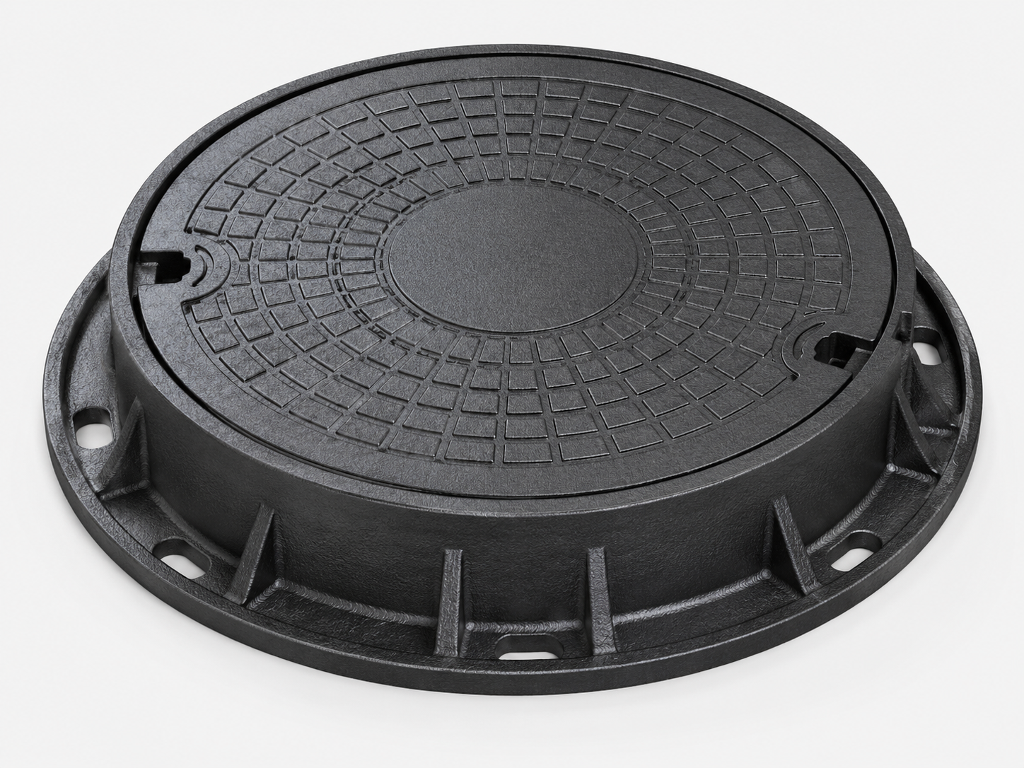 Heavy-duty manhole covers for urban infrastructure
