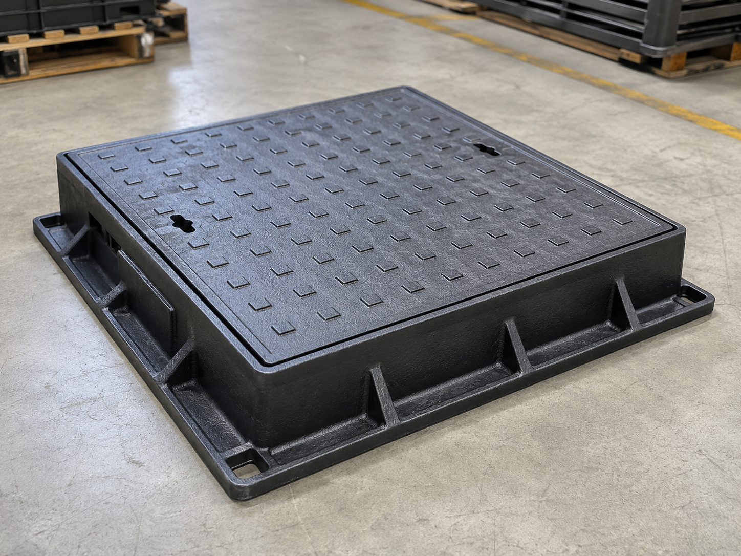 Heavy-duty manhole covers for urban infrastructure